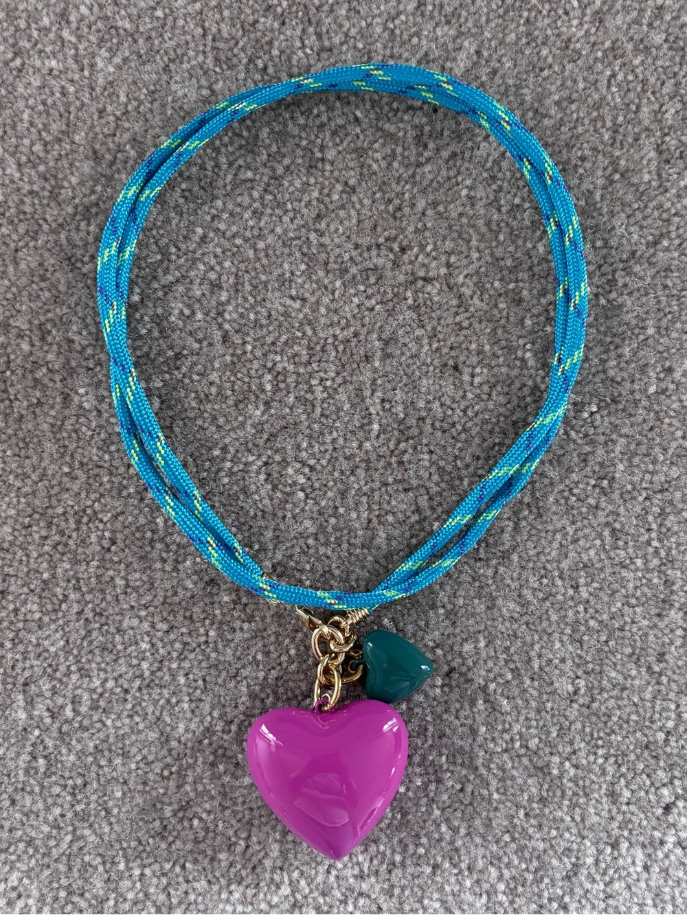 NWOT Roxanne Assoulin The Long Happy Cord Charm Necklace Set
